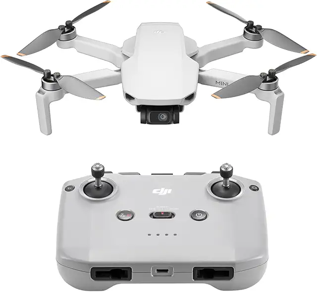 DJI Mini 4K, Drone with 4K UHD Camera for Adults, Under 249 g, 3-Axis Gimbal Stabilization, 10km Video Transmission