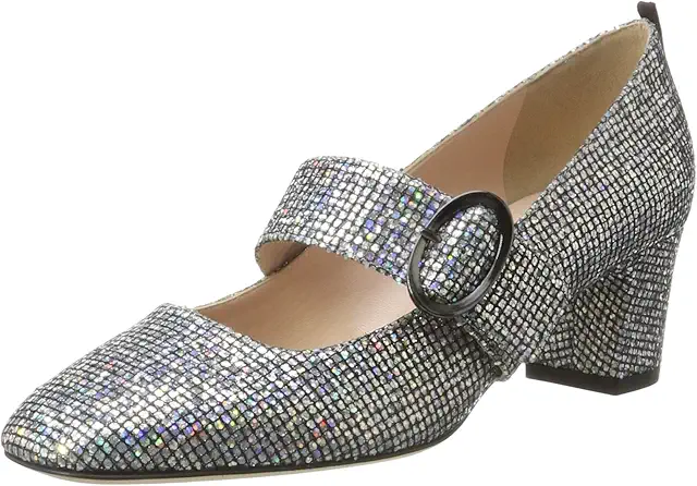 SJP by Sarah Jessica Parker Womens TarttRound Toe Mary Jane Block Heel